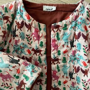 Oeuf quilt jacket 6-12month